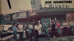 Ausschnitt aus dem Cover des Album "Rockin‘ At The Drive-In" von Joe Houston.