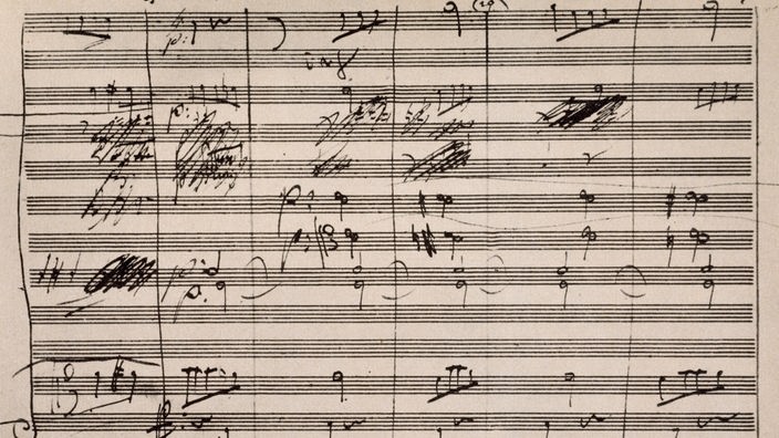  Eigenhändige Niederschrift Ludwig van Beethovens Symphonie Nr. 5 c-moll, op. 67 “Schicksals-Symphonie”.