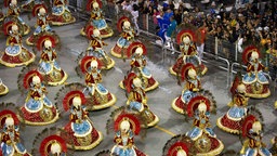 Samba-Tänzerinnen in Brasilien