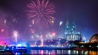 Feuerwerk in Köln 