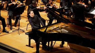 Pianist Lukas Sternath beim Finale des ARD-Wettbewerbs 2022