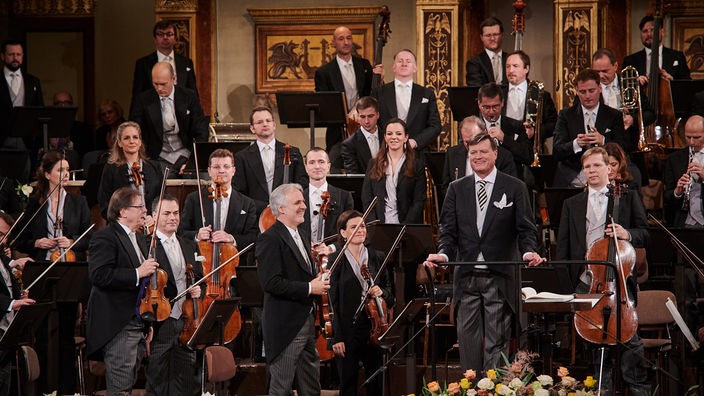 Christian Thielemann beim Neujahrskonzert 2019 mit den Wiener Philharmonikern