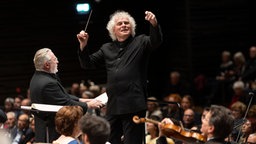 Der Dirigent Simon Rattle