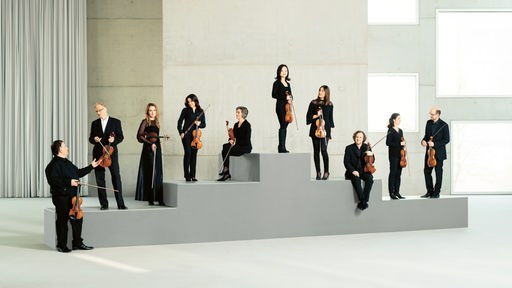 Die 1. Violinen des WDR Sinfonieorchesters