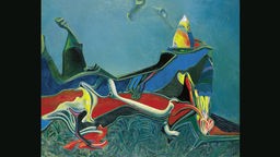 "Paysage au germe de blé" von Max Ernst, 1936