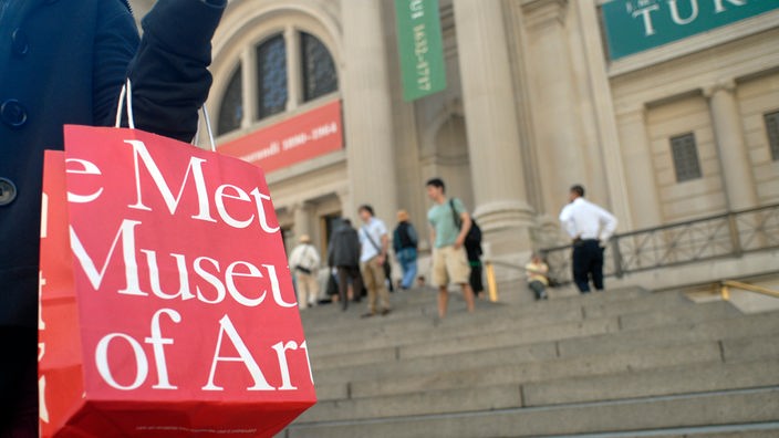 Die Treppe vor dem Metropolitan Museum of Art 