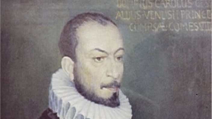 Porträt des Komponisten und süditalienischen Fürsten Carlo Gesualdo  