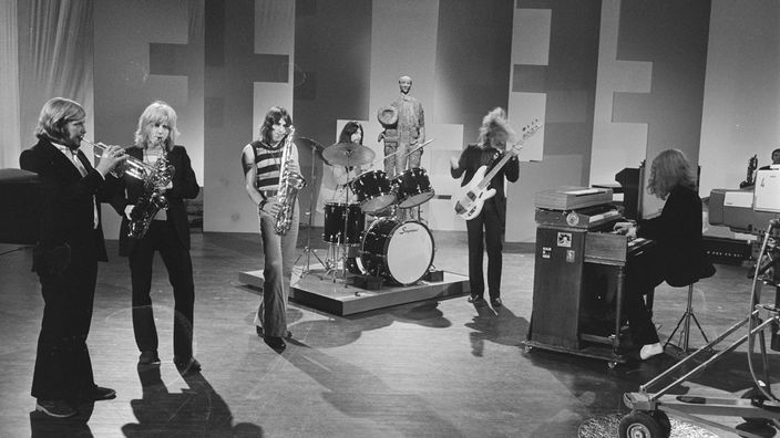 Die niederländische Rock-Band Ekseption im Jahr 1971.