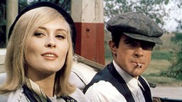 Faye Dunaway und Warren Beatty als Bonnie und Clyde im gleichnamigen Film aus dem Jahr 1967.