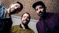 Das brasilianische Jazz-Fusion-Trio "Caixa Cubo".