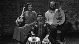 Das Trio des aleppischen Komponisten und Oud-Spieler Mohamad Zatari.