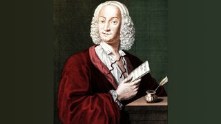 Porträt von Antonio Vivaldi um 1725 (zeitgen. Gemälde) 
