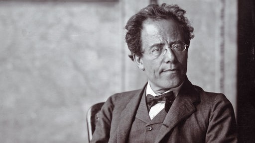 Gustav Mahler, Komponist, Portrait, Schwarz-weiß
