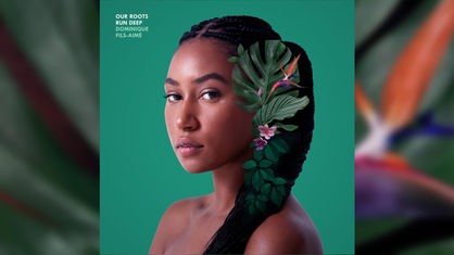 Album-Cover: "Our roots run deep" von Dominique Fils-Aimé