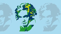 Komponist Ludwig van Beethoven 