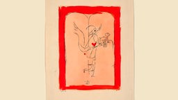 Ein Engel bringt, was gewünscht wird von Paul Klee