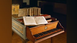 Cembalo des italienischen Instrumentenbauers Domenicus Pesaurensis, 1546