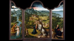 Die Buße des Heiligen Hieronymus, Triptychon, ca 1512-15