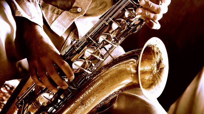 Symbolbild Jazz: Ein Jazz-Saxophonist