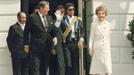 Michael Jackson 1984 bei Roland Reagan