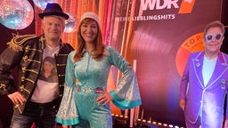 Stefan Vogt und Carina Vogt im WDR 4 Studio beim Finale der WDR 4 TOP 444