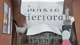 Der Eingangsbereich zum Museum Marta in Herford