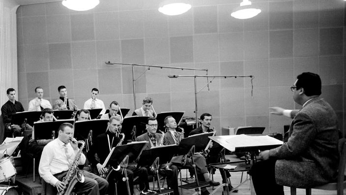 Orchester Kurt Edelhagen 1957, Probe