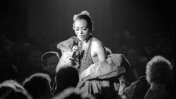 Diana Ross bei einem Auftritt im Jahr 1982