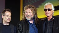 John Paul Jones, Robert Plant und Jimmy Page