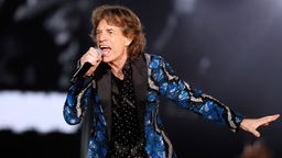 Mick Jagger bei einem Rolling Stones Konzert in der Duesseldorfer Esprit Arena am 09.Oktober 2017