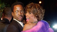 Bobby Brown und Whitney Houston bei der Vanity's Fair Oscar Party (2001)