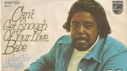 Cover: Barry White mit Can't get enough of your love, babe