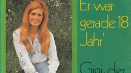 Cover: Dalida mit Er war gerade 18 Jahr'