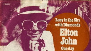 Cover: Elton John mit Lucy in the sky with diamonds