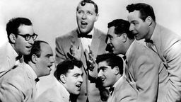 Bill Haley & His Comets 1954 zum Release von "Rock Around the Clock"