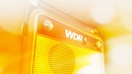 Ein Radio mit "WDR 4"-Schriftzug
