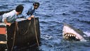Filmszene aus Steven Spielbergs Film "Jaws" (1975)
