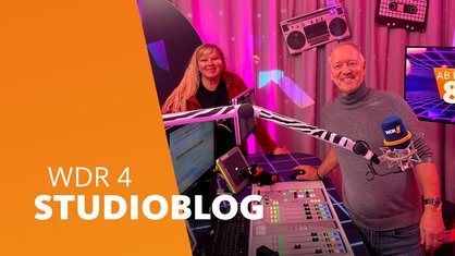 Cathrin Brackmann und Jürgen Mayer im WDR 4-Studio