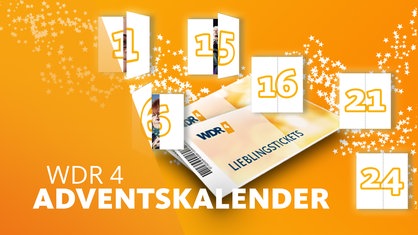 Der WDR 4 Ticket-Adventskalender - 9.12.2023 - Weihnachten ...