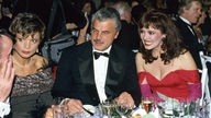 Uschi Glas, Michele Placido und Iris Berben bei der Bambi-Verleihung 1989.