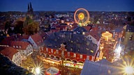 Fahrgeschäfte auf der Allerheiligenkirmes in Soest