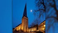 Der schiefe Turm der Georgskirche in Hattingen