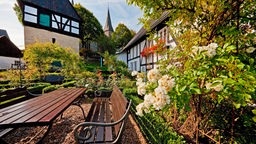 Romantikgarten im Rosendorf Assinghausen
