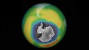 Das Ozonloch über der Antarktis, aufgenommen am 02.10.2015 (Handout)