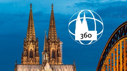 Der Kölner Dom in 360 Grad