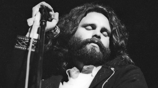 Jim Morrison, the Doors; Isle of Wight Music Festival, 1970