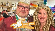 Methler Prinzenpaar: Prinz Dirk I. Poppke und seine Ehefrau, Prinzessin Kerstin I.