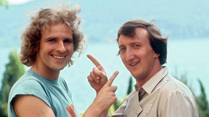 Thomas Gottschalk und Mike Krüger in "Die Supernasen" (1984)