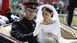Meghan Markle und Prinz Harry am Tag ihrer Hochzeit