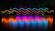 LED-Regenbogen-Welle